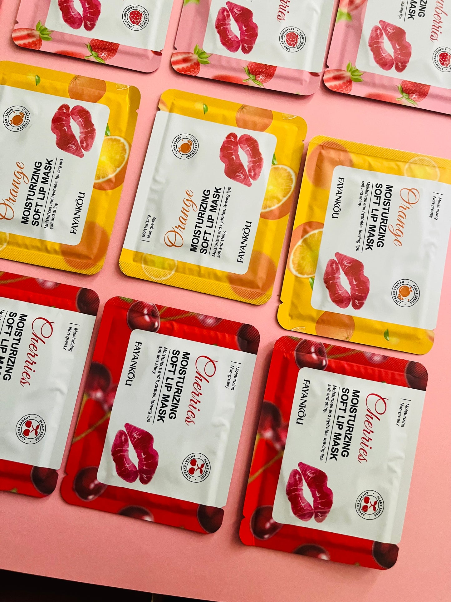 Pack de parches para labios y ojos 16pcs
