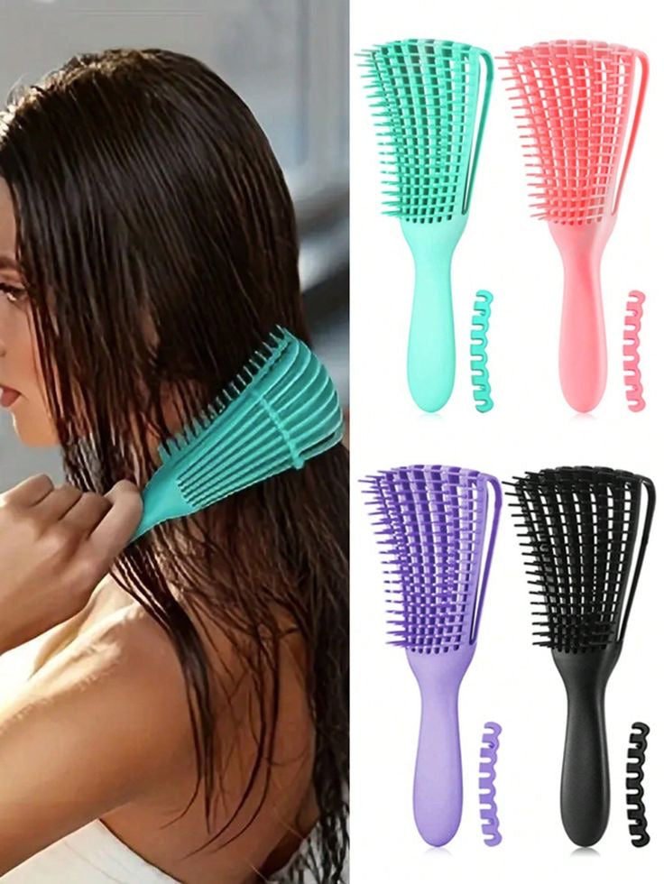 Cepillo cabello rizado.