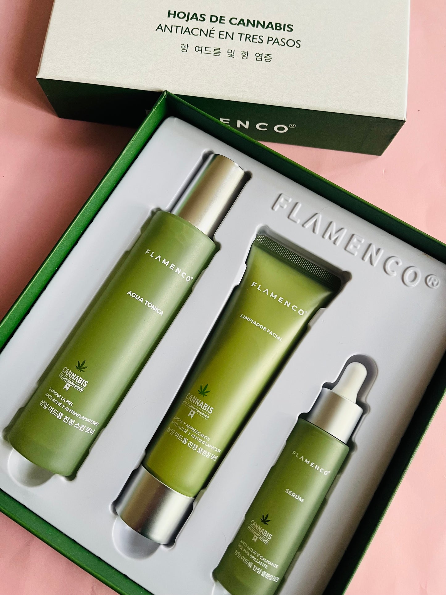 Kit Skincare Cannabis Flamenco