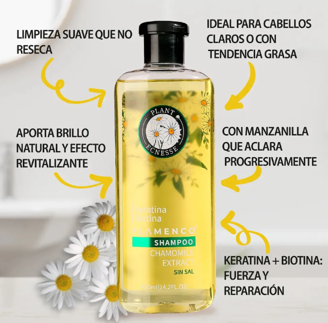 Pack Shampoo + Acondicionador Manzanilla