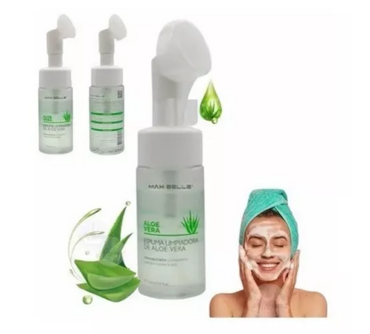 Espuma De Limpieza Facial Aloe Vera