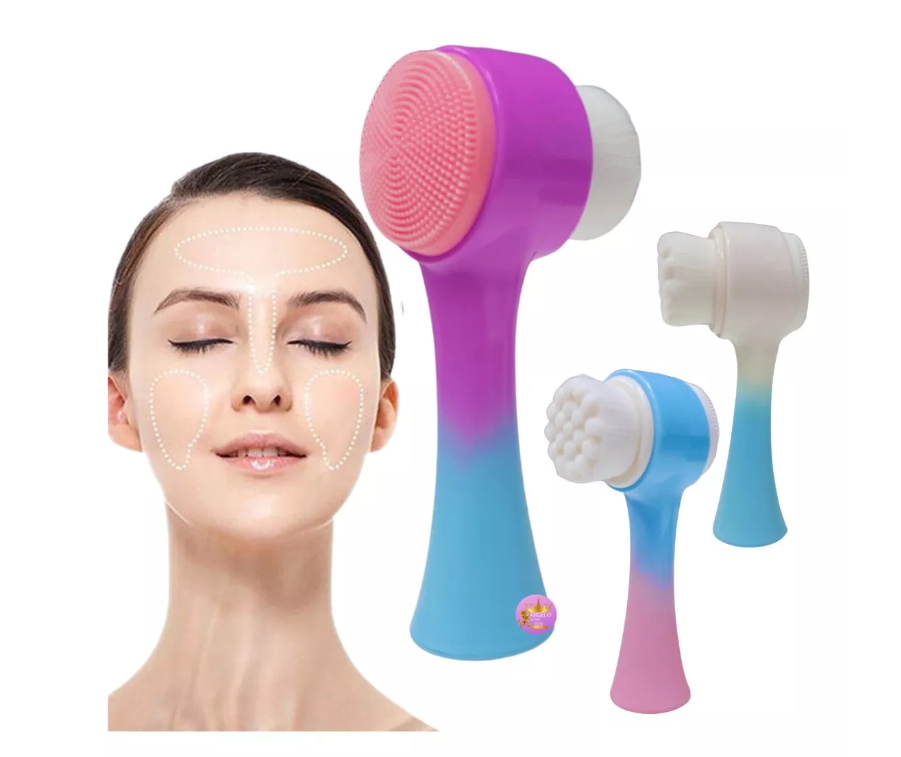 Cepillo de Limpieza Facial 2 en 1