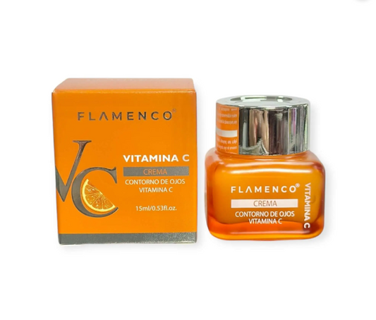 Crema de contorno de ojos Vitamina C Flamenco 15ml
