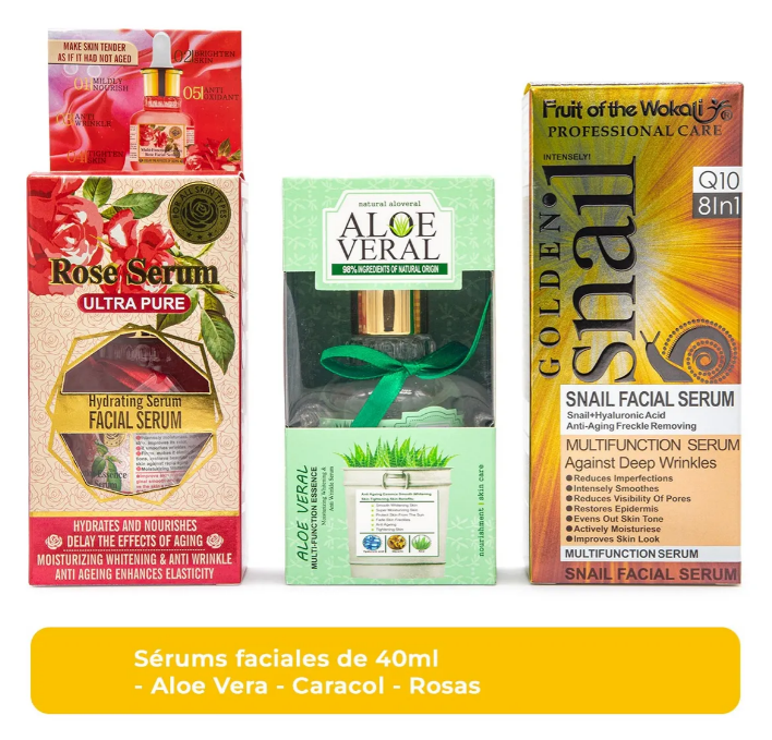 Pack De 3 Serum Facial