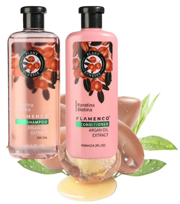 Pack Shampoo + Acondicionador Anti Frizz Aceite de Argán