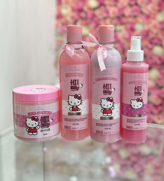 Kit Capilar Hello Kitty
