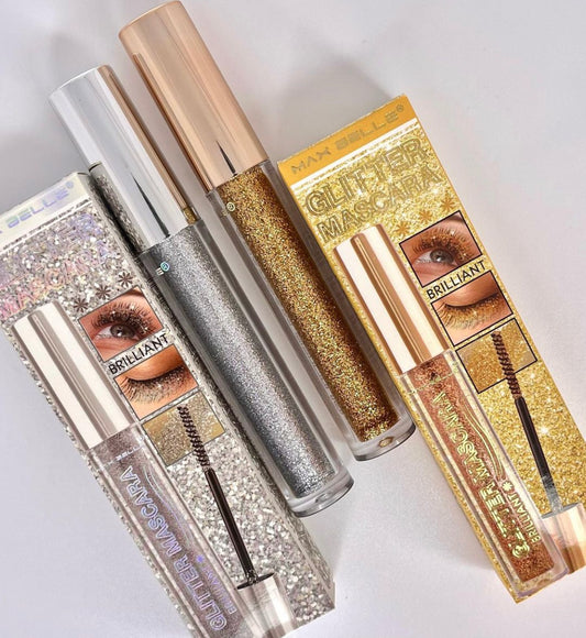 Máscara de Pestañas con Glitter
