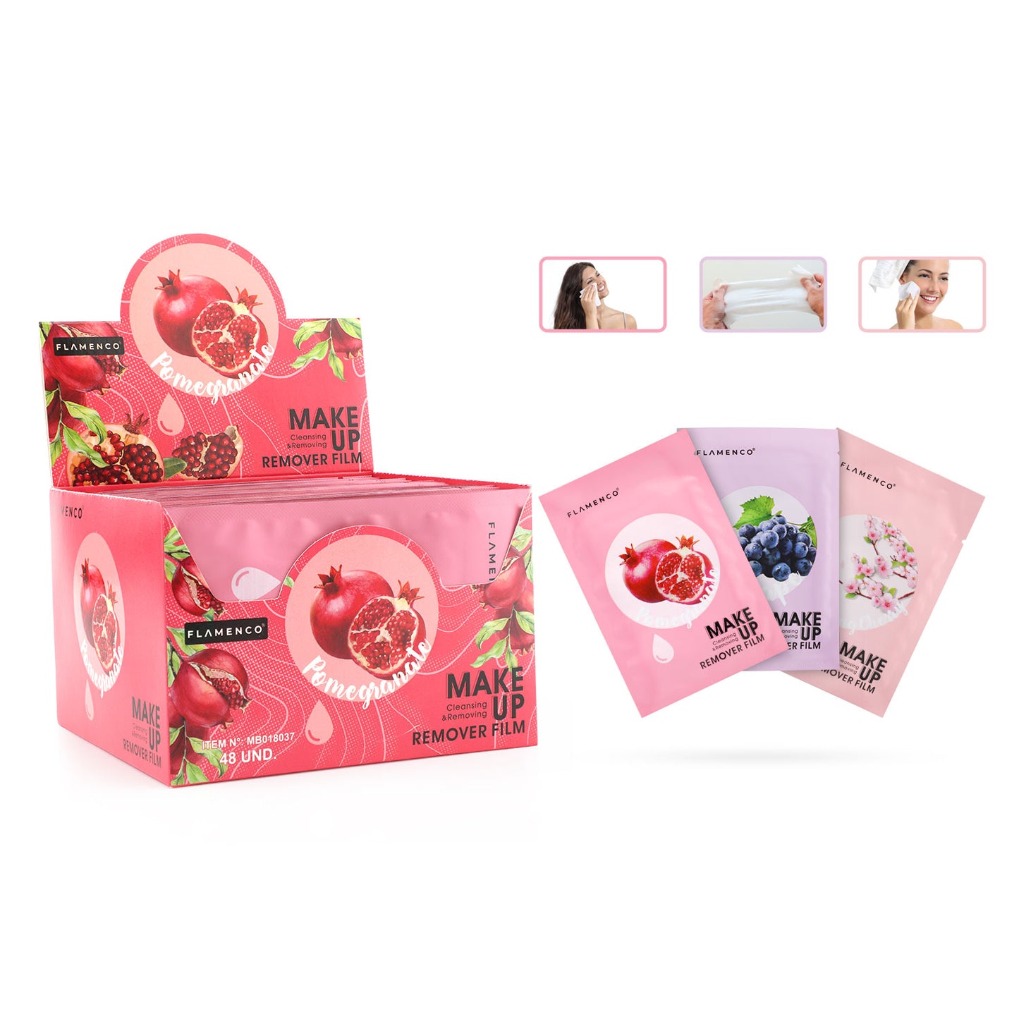 Pack 20 Toallitas Desmaquillantes Febble