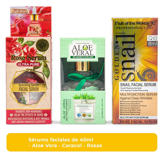 Pack De 3 Serum Facial