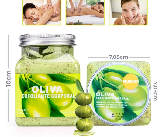 Exfoliante Corporal De Oliva 500ml Flamenco