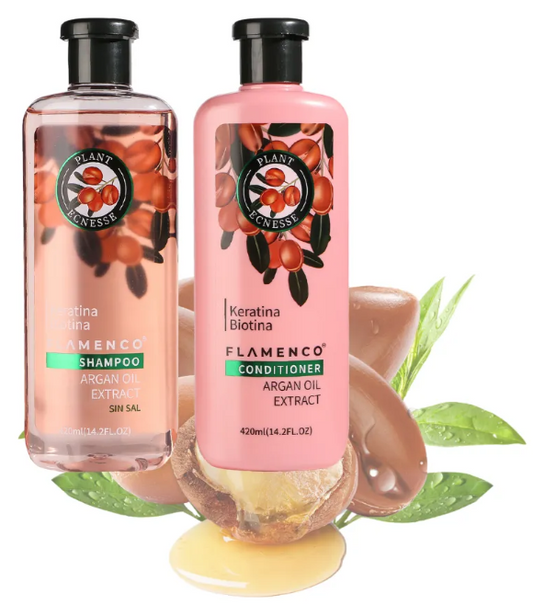 Pack Shampoo + Acondicionador Anti Frizz Aceite de Argán