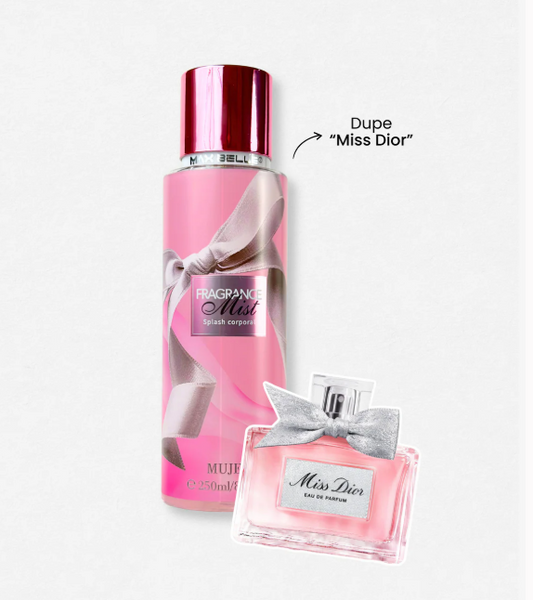 Splash Corporal Dupe Miss Dior, aroma floral y femenino - 250ML
