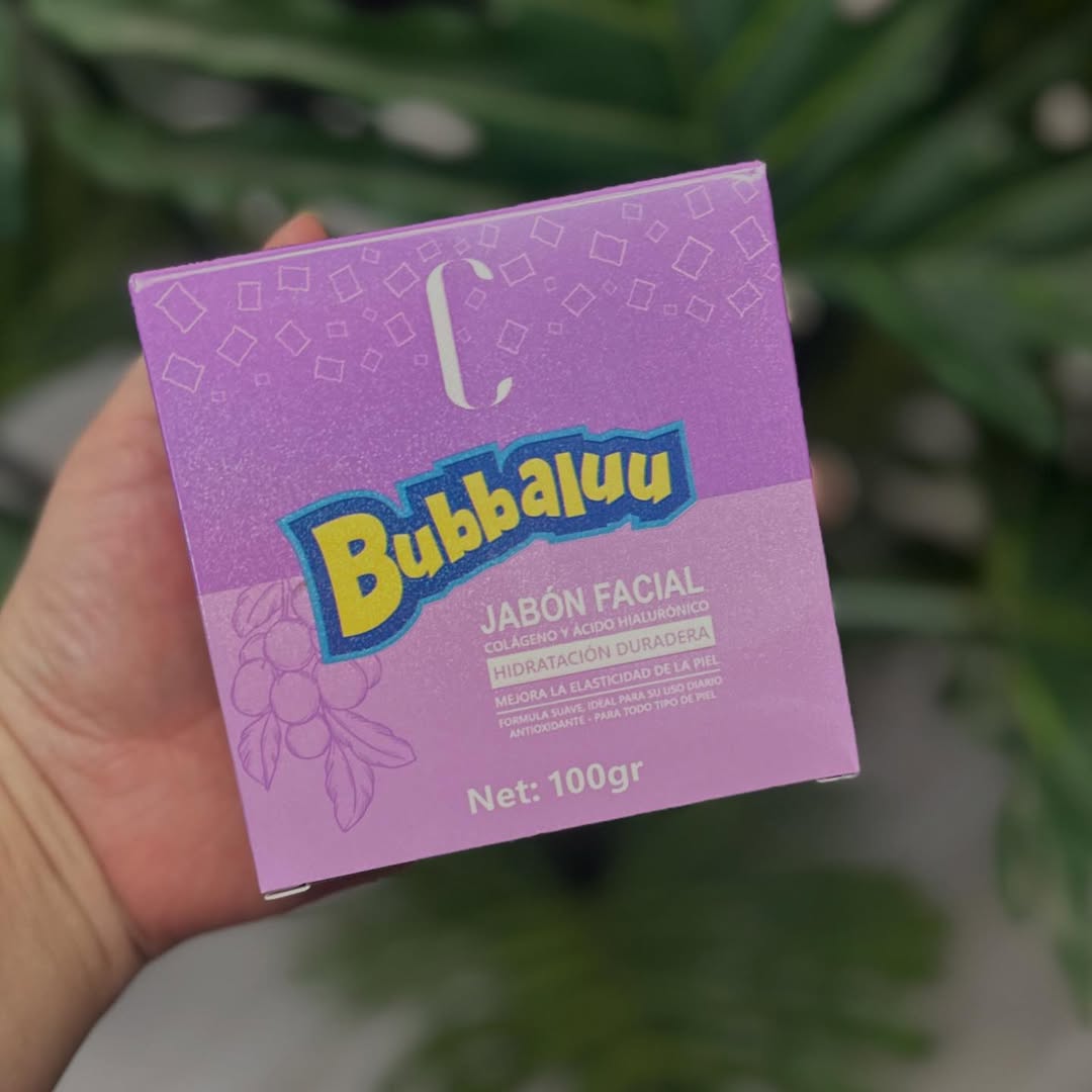 Jabón de limpieza facial Hidratante Bubbaluu